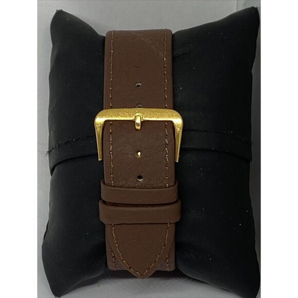 Michael Kors MK5874 Women's Brown Leather Analog Dial Quartz Wrist Watch KS610 - Picture 6 of 12